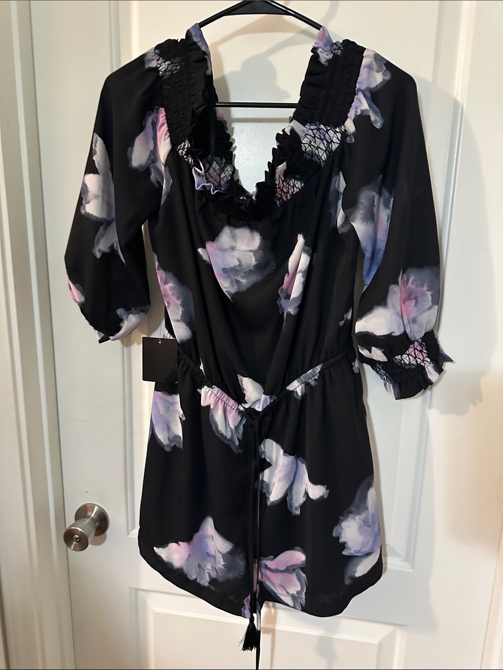 BEBE ROMPER FLORAL